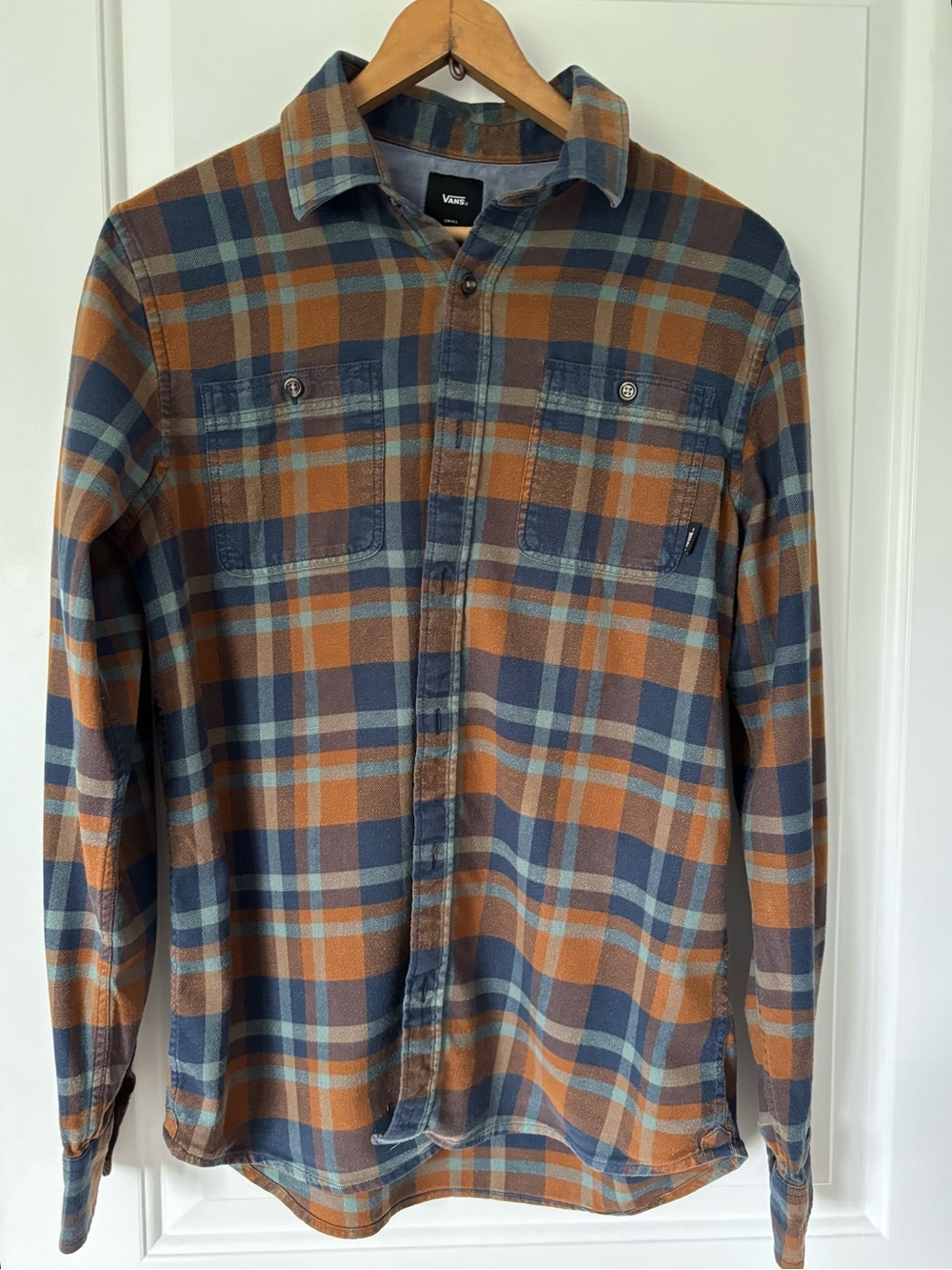 Plaid Vans Button-down Shirt